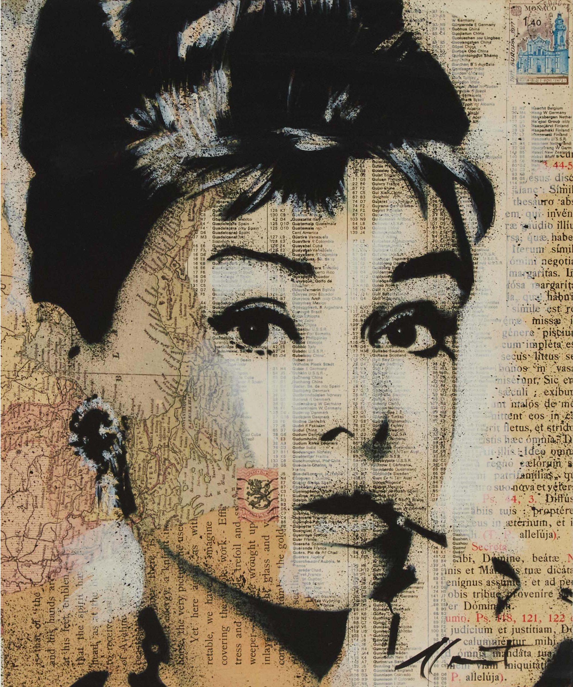 Andre Monet - Untitled (Audrey Hepburn As Holly Golightly)