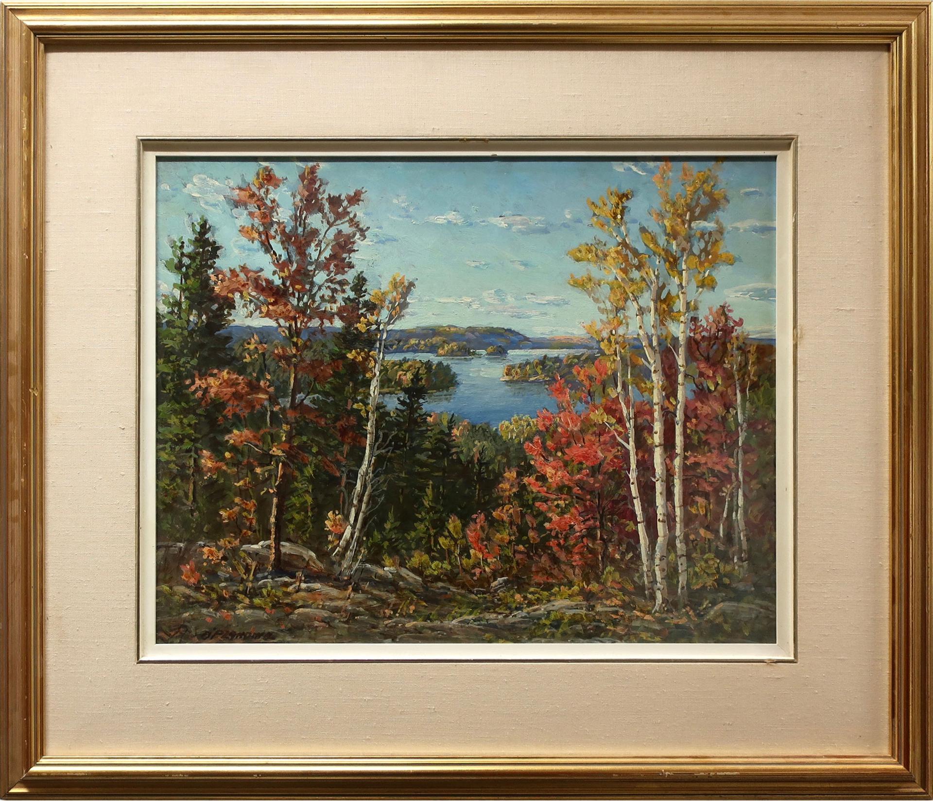 Otto Planding (1887-1964) - Muskoka Fall Scene