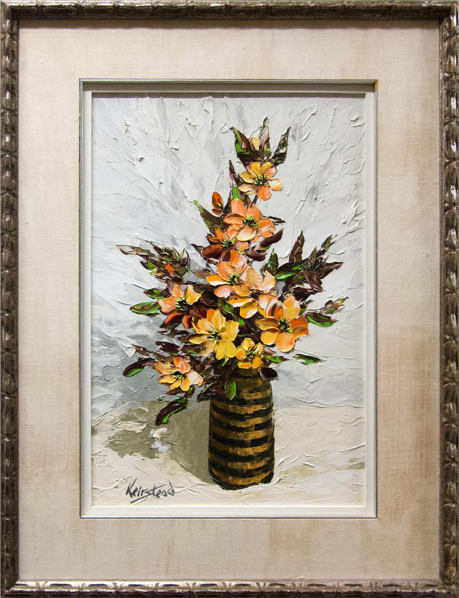 James Lorimer Keirstead (1932-2020) - Orange Arrangement In The Bumble Bee Vase