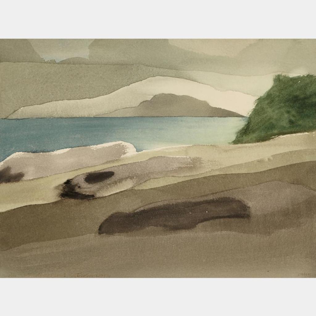 Toni (Norman) Onley (1928-2004) - Landscape With River