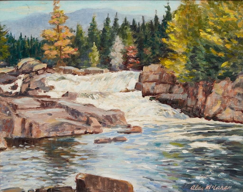 Alex Mclaren (1892-1959) - Rushing River Landscape