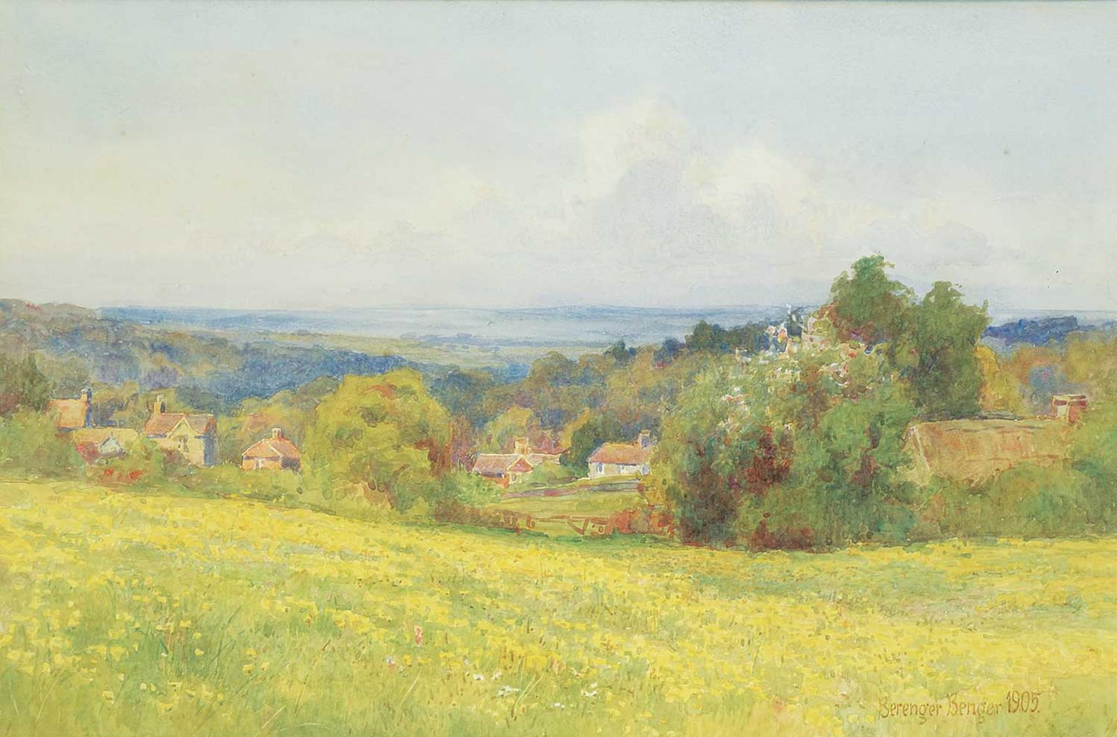 Ernest Berenger Benger - Untitled - English Landscape