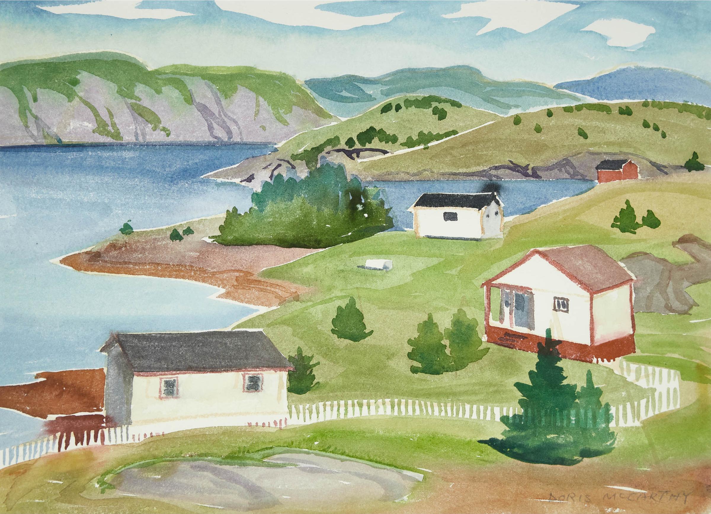 Doris Jean McCarthy (1910-2010) - Port Royal, Newfoundland, 1999