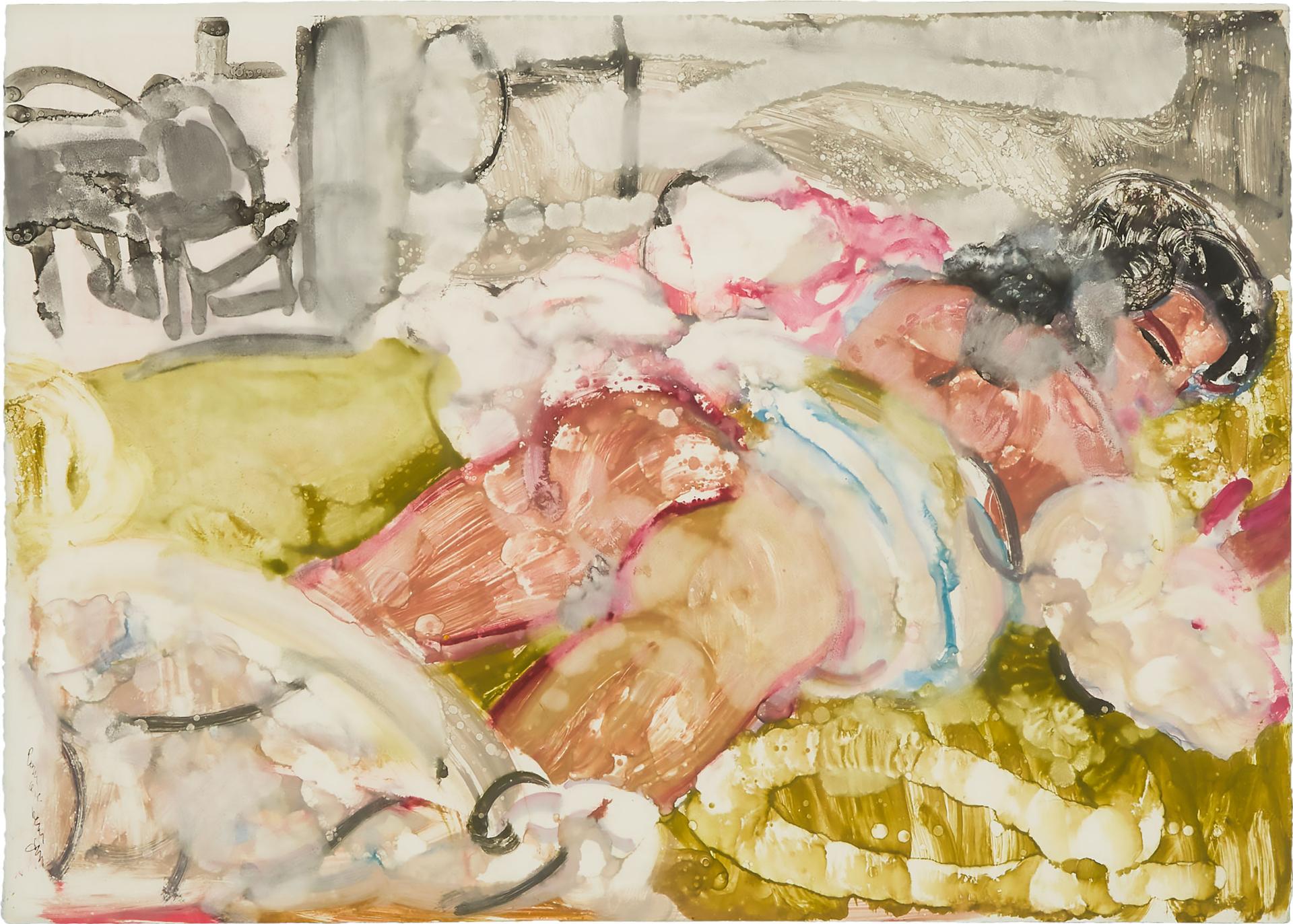 Romare Howard Bearden (1911-1988) - Storeyville (Sic) - Siesta #1, Circa 1975