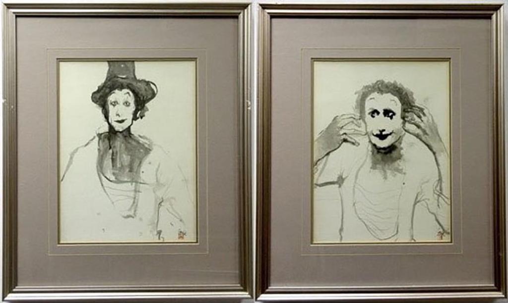 John Howard Gould (1929-2010) - Marcel Marceau (Mime Artist)