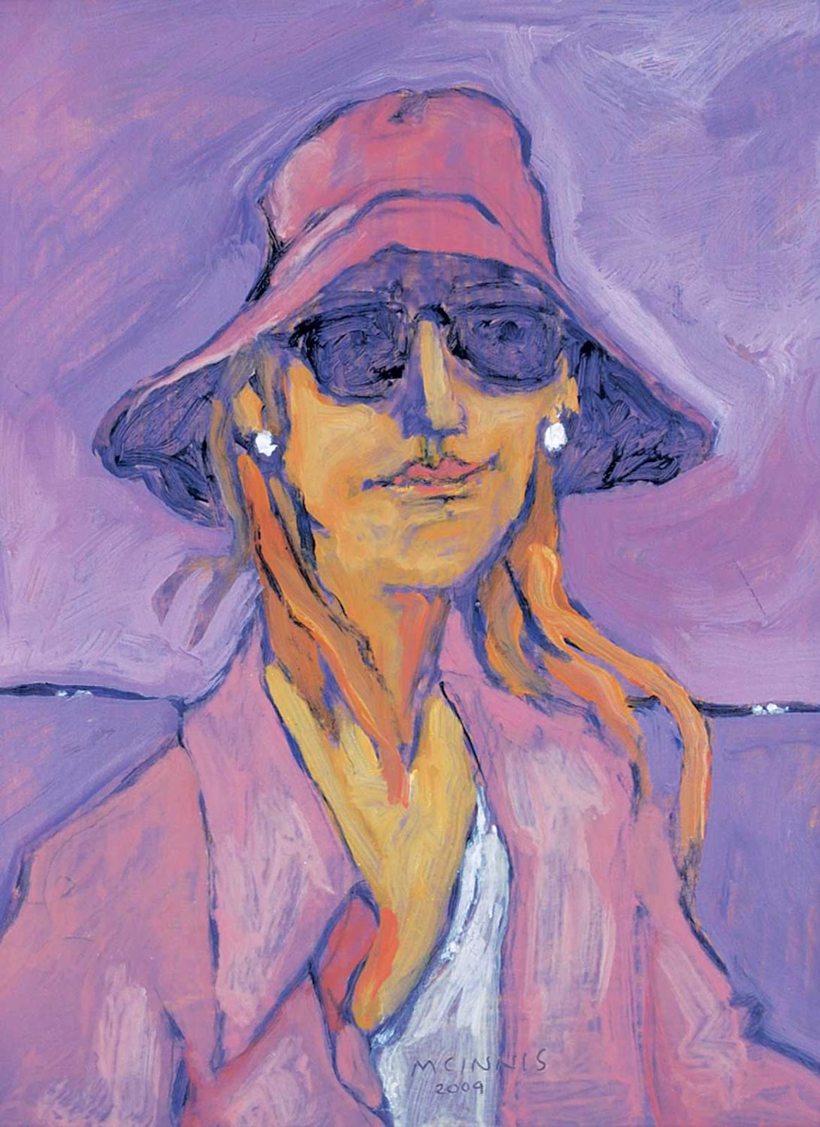 Robert F.M. McInnis (1942) - Untitled - Jean with Sunglasses