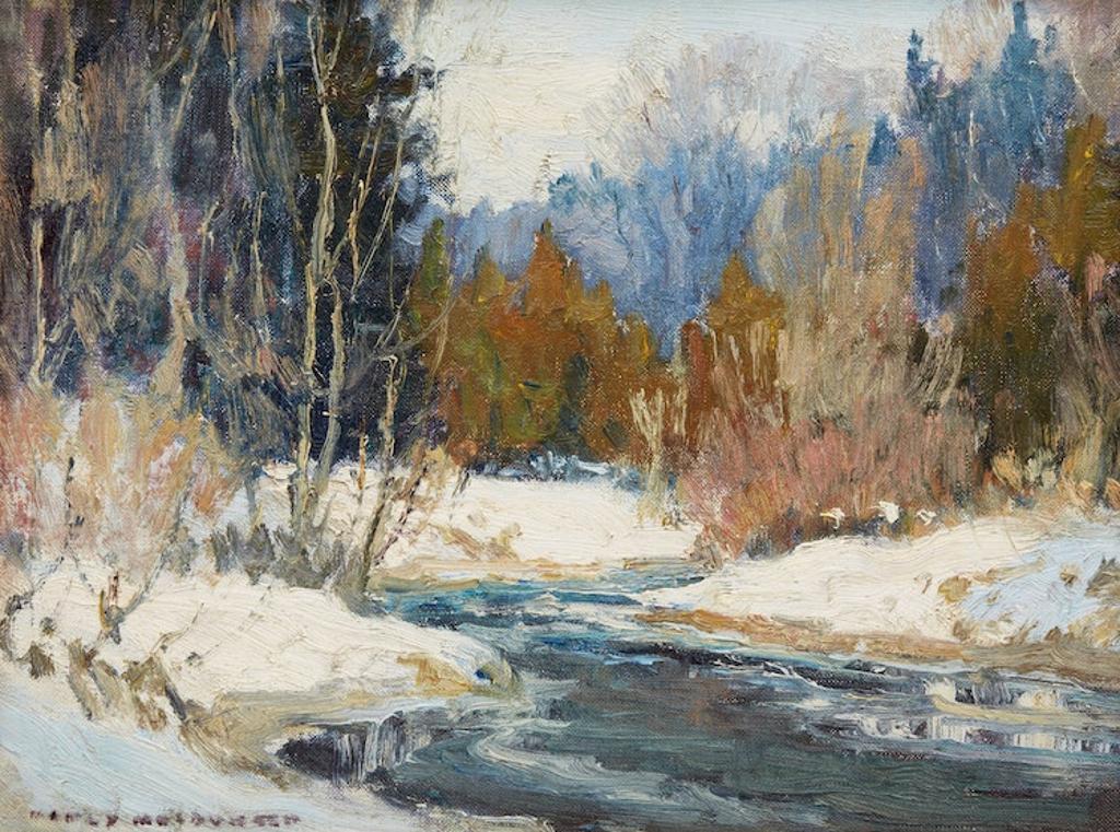 Manly Edward MacDonald (1889-1971) - Winter Creek Study