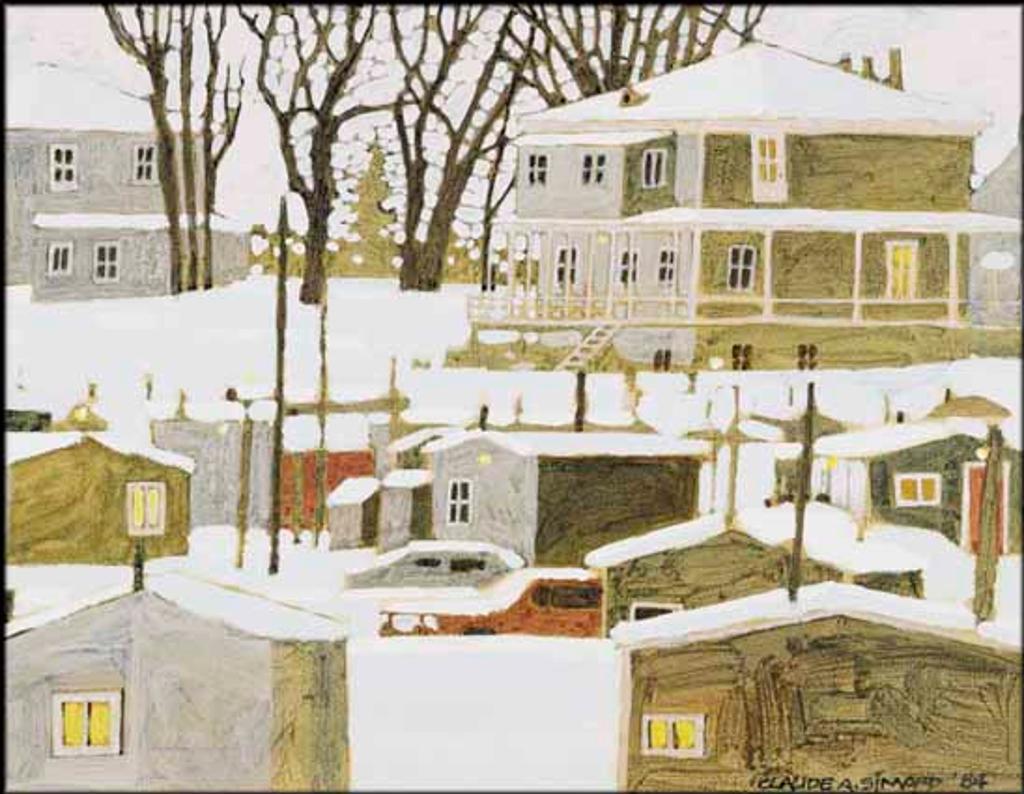 Claude Alphonse Simard (1956-2014) - Winter Scene