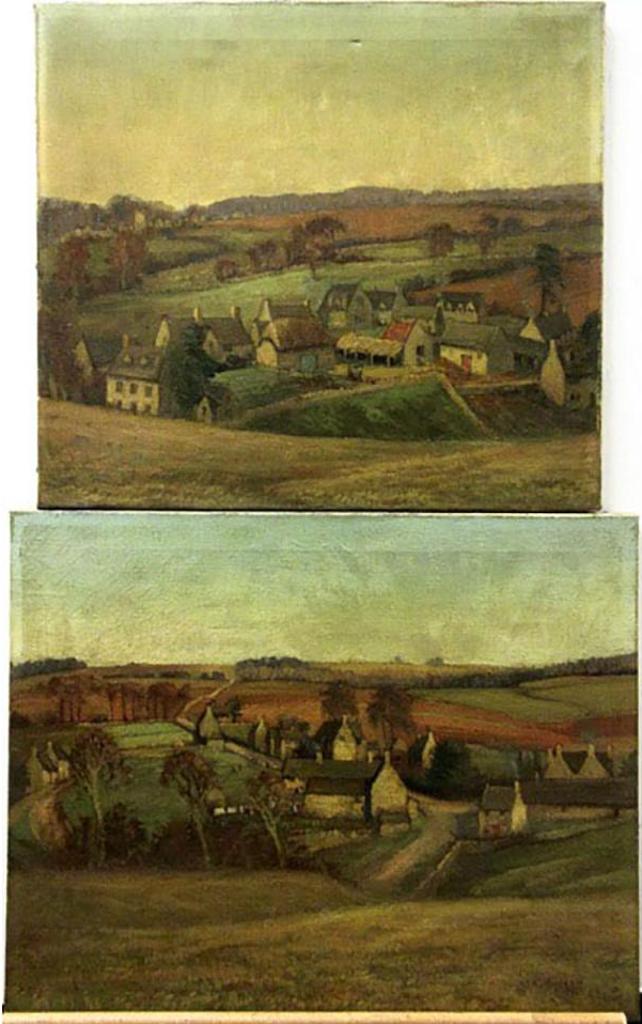 William Knowle Hudson (1892) - Village Studies (Cotswold, England)