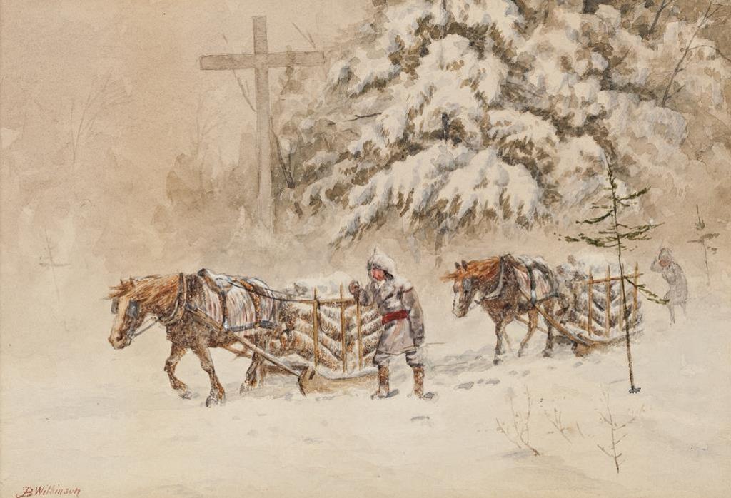 John B. Wilkinson (1865-1907) - Passing the Wayside Cross