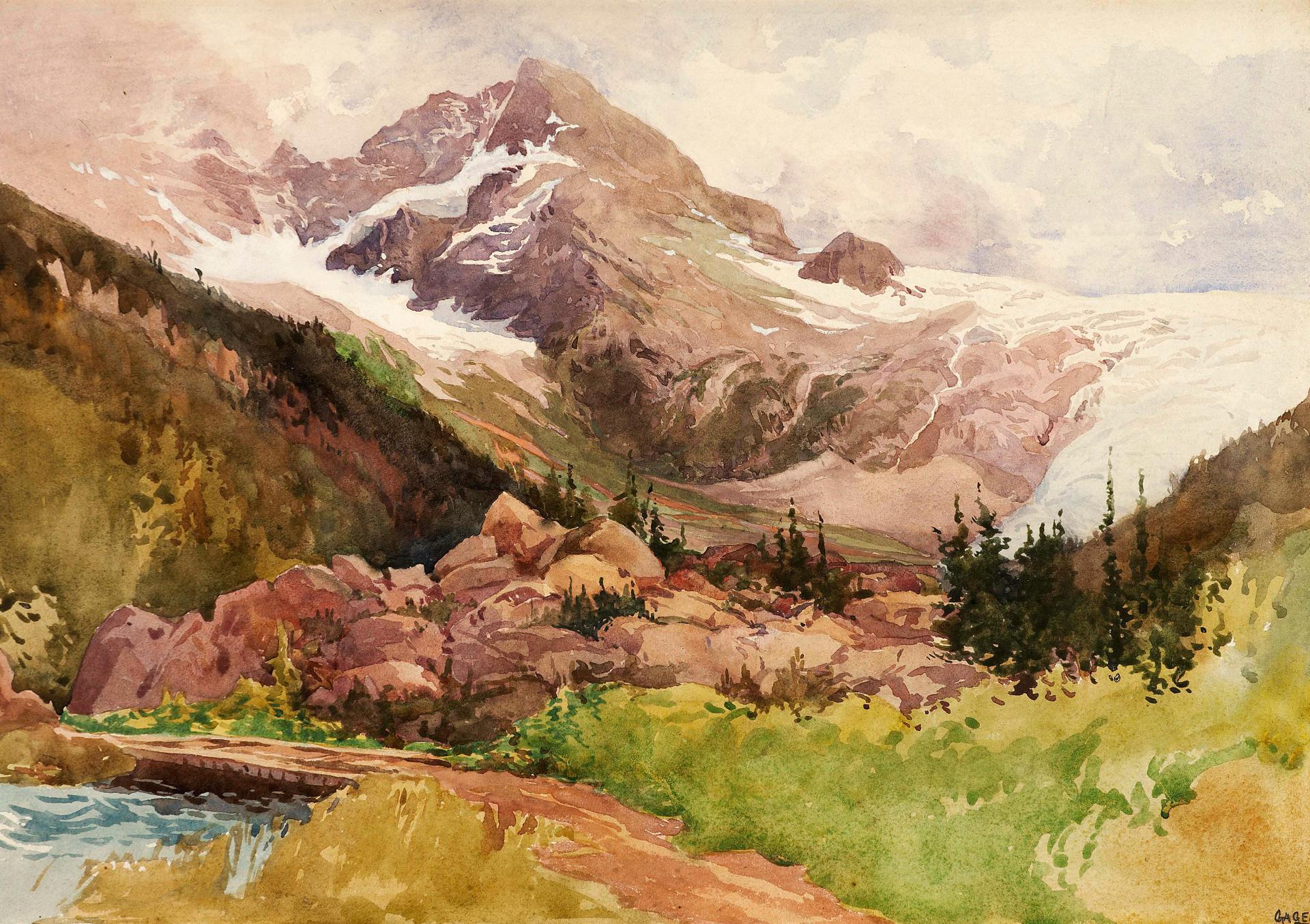Robert Ford Gagen (1847-1926) - In Our Rockies