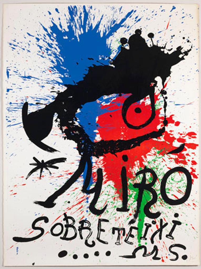 Joan Miró (1893-1983) - Sobreteixims
