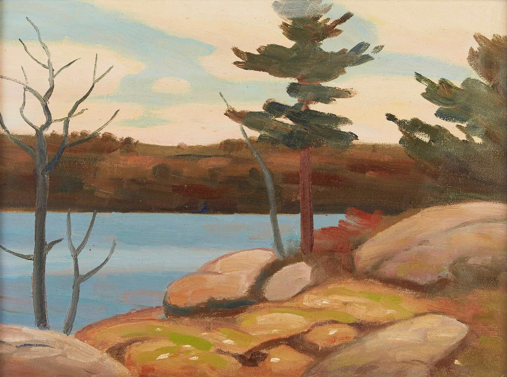 George Albert Thomson (1868-1965) - Rock and Pine