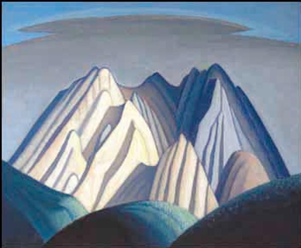 Lawren Stewart Harris (1885-1970) - Mountains After Rain, Jasper Park