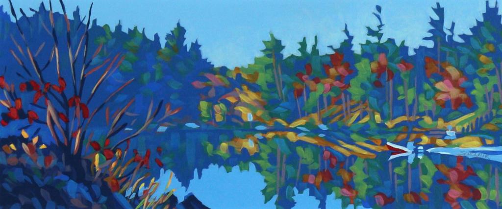 Deborah Lougheed Sinclair (1953) - Lake Reflections