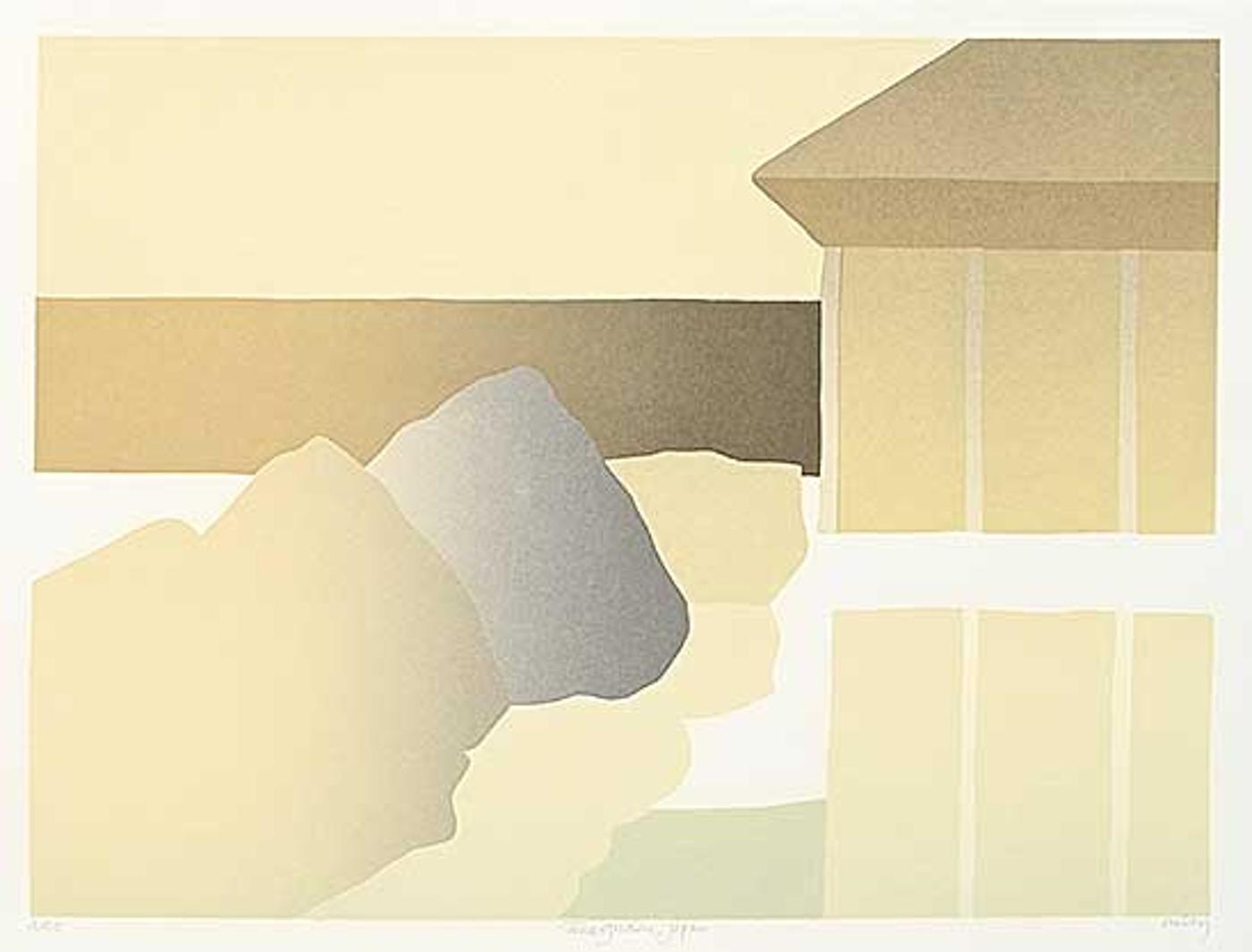 Norman Anthony (Toni) Onley (1928-2004) - Stone Garden, Japan #4/40