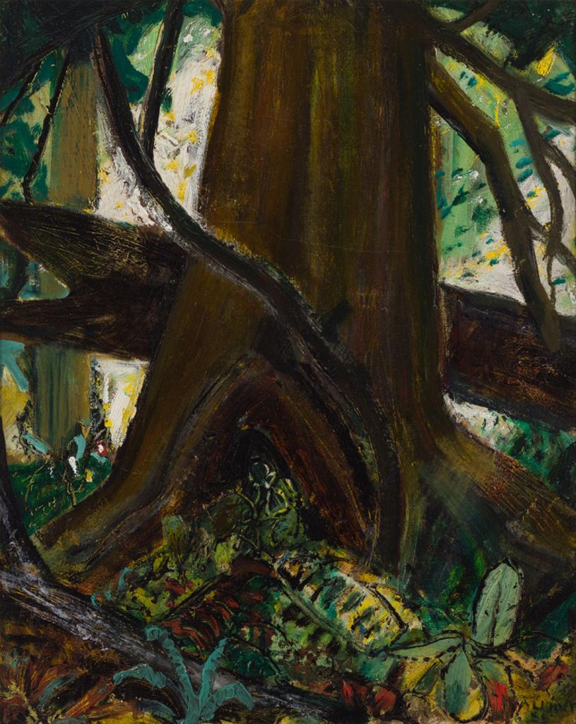Arthur Lismer (1885-1969) - Forest Giant, Vancouver Island