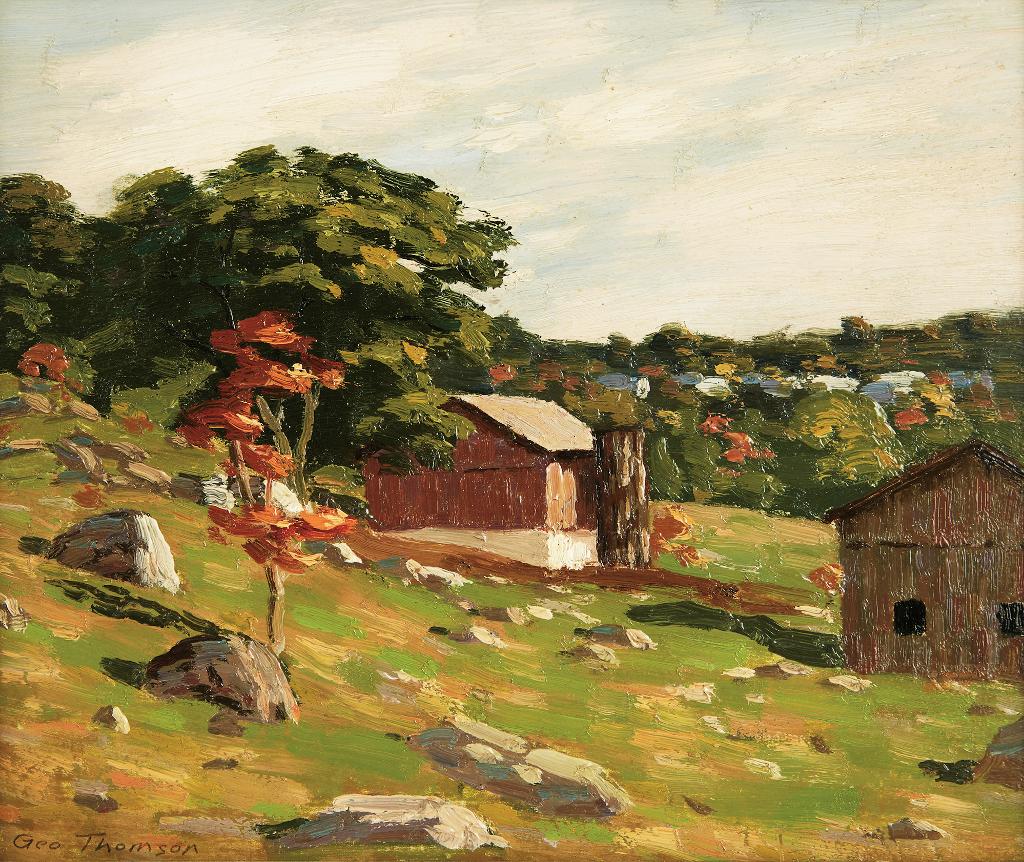 George Albert Thomson (1868-1965) - The Hillside Farm