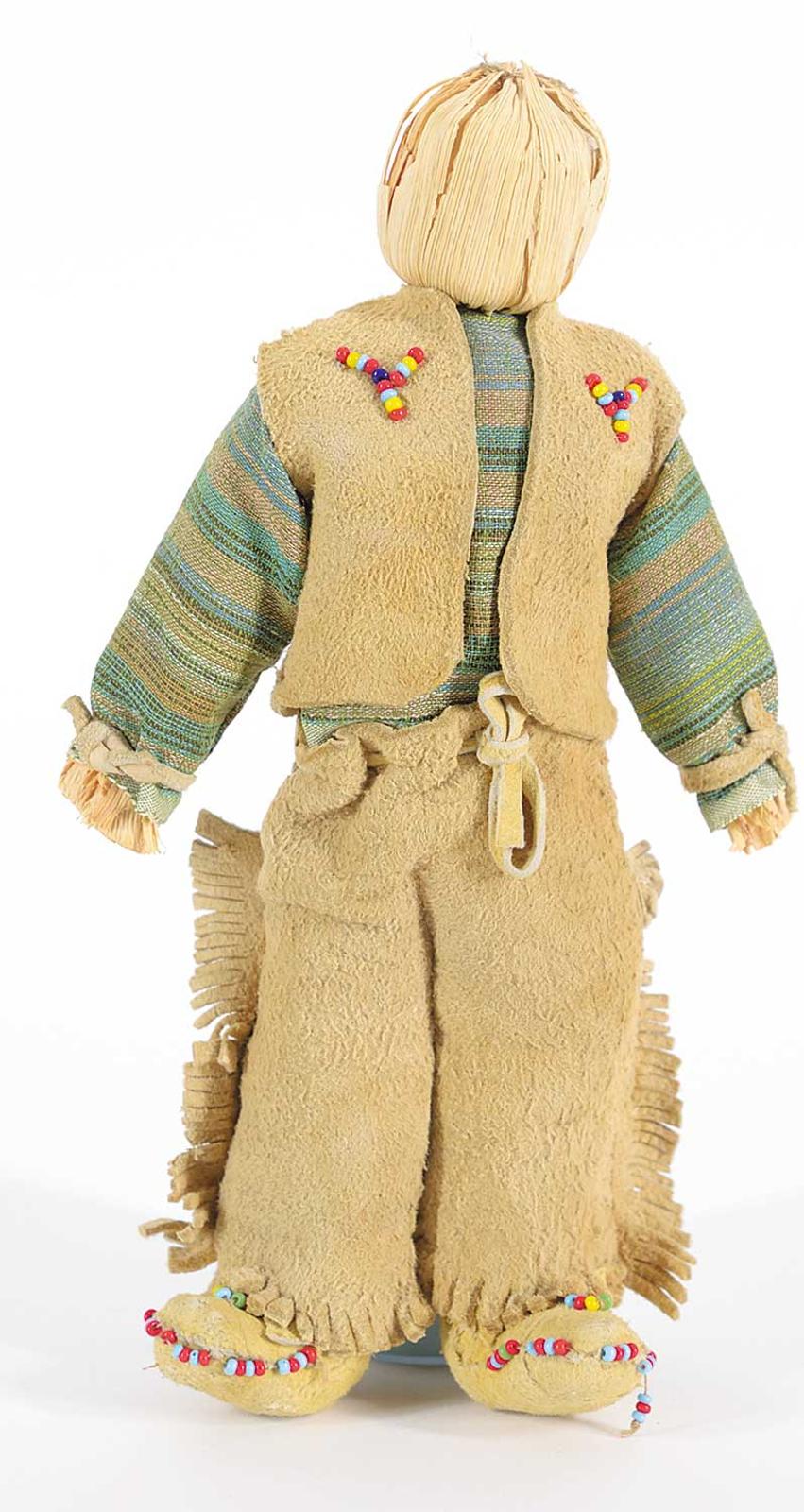 First Nations Basket School - Untitled - Corn Husk Doll