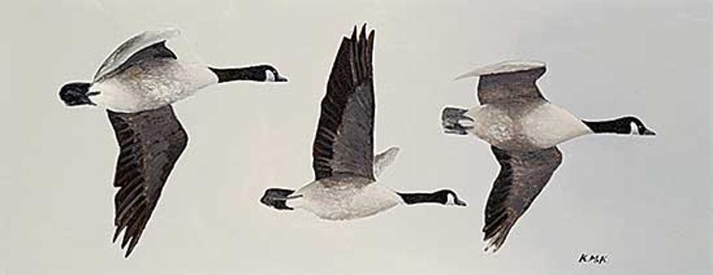 Kenneth (Ken) Michael Kirkby (1940-2023) - Untitled - Three Geese