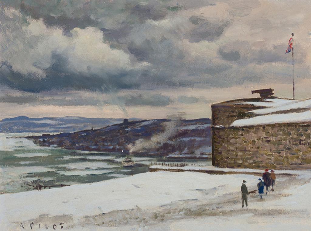 Robert Wakeham Pilot (1898-1967) - View of Levis from the Citadel, Quebec City