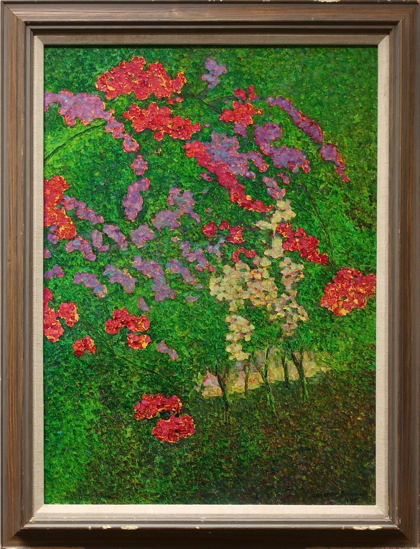 Charoon Boonsuan (1938) - Untitled (Springtime Blossoms)