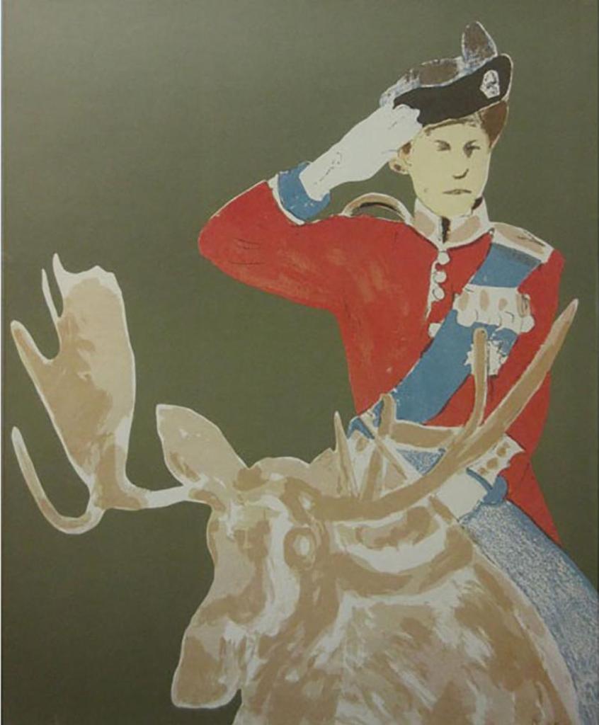 Charles Pachter (1942) - Queen On Moose, 1973