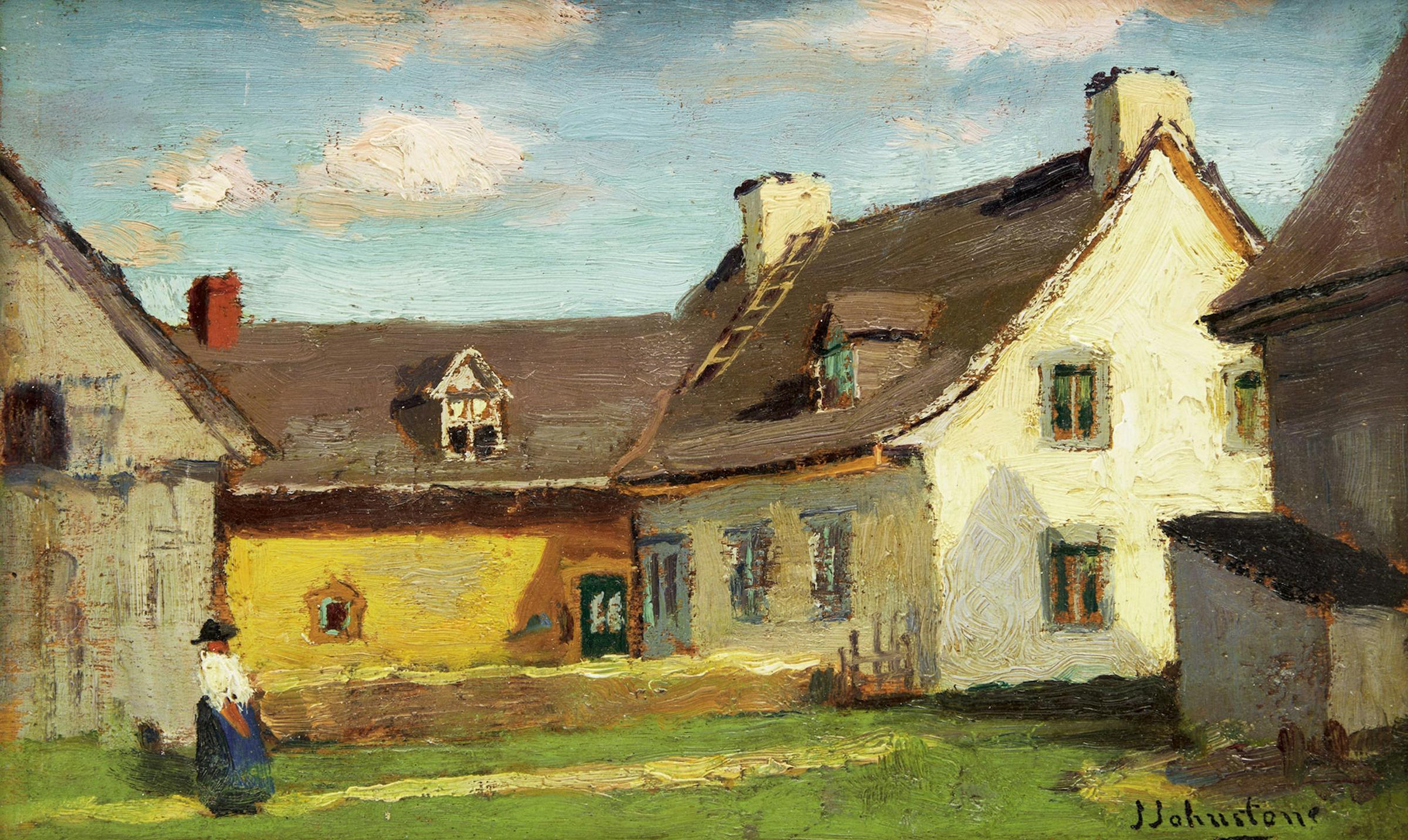 John Young Johnstone (1887-1930) - Old Farm, St. Joachim, P.Q.