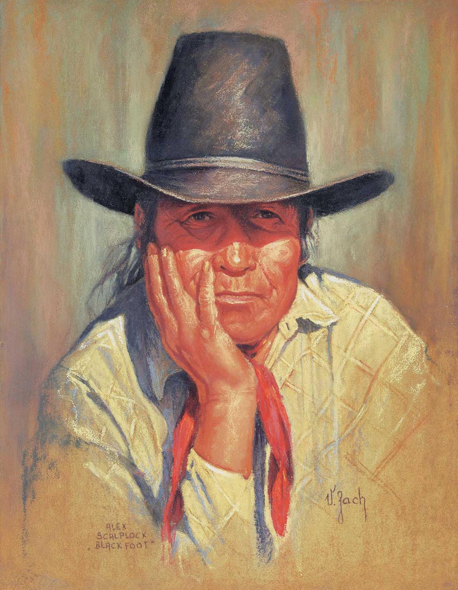 Vilem Zach (1946) - Alex Scalplock Blackfoot