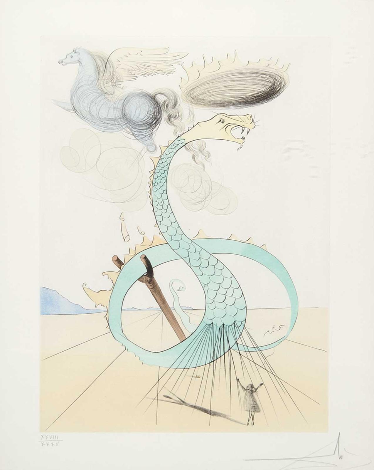 Salvador Dalí (1904-1989) - Dan  #XXVII/XXXV