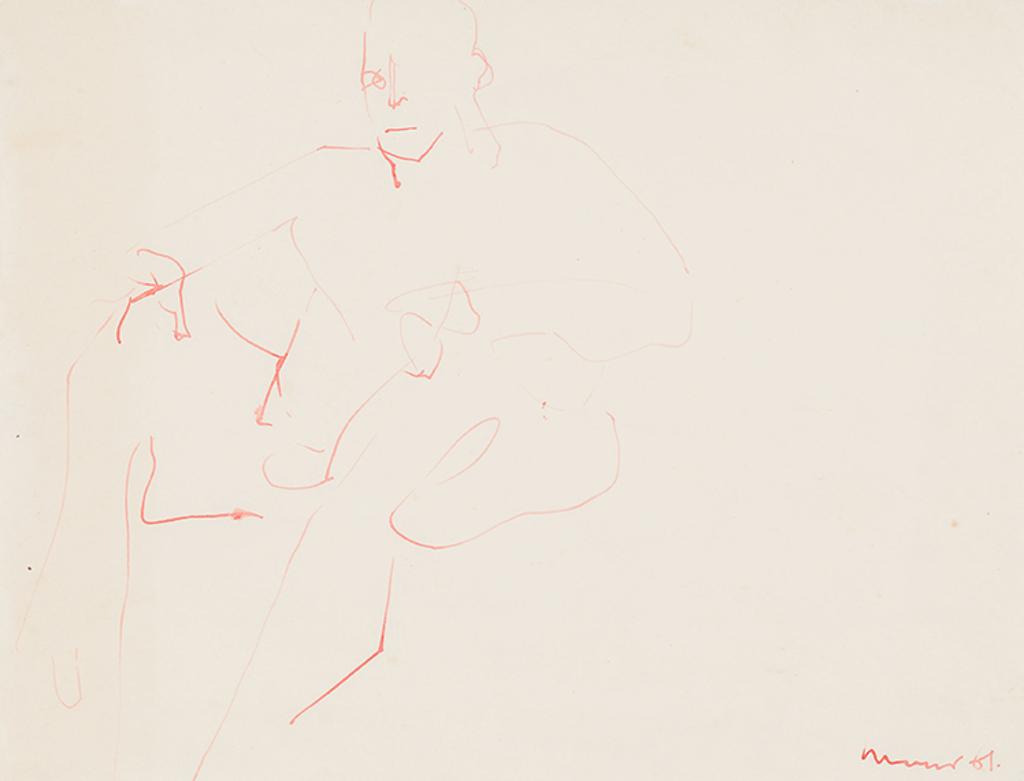 Michael William Morris (1942-2022) - Figure Drawing #1