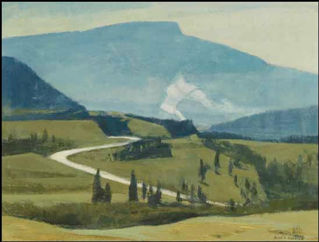Alan Caswell Collier (1911-1990) - Smoke Above Coleman, Alta.