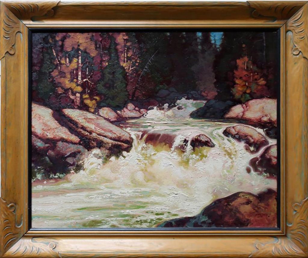 Harold Wellington Mccrea (1887-1967) - Untitled (Rapid River - Fall)