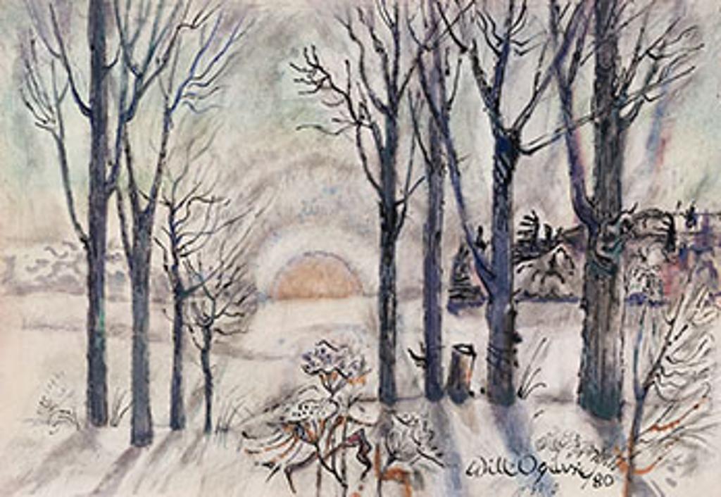 William (Will) Abernethy Ogilvie (1901-1989) - Winter Morning