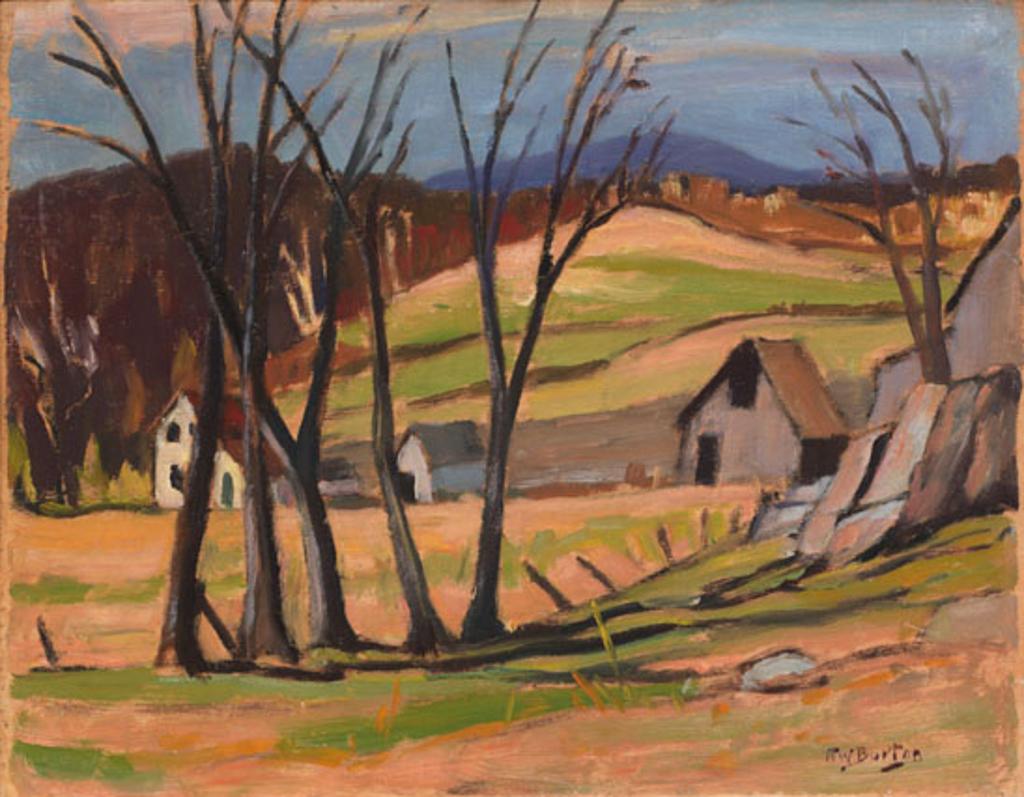 Ralph Wallace Burton (1905-1983) - Late Autumn, Near Fullerton, Que., North.of Gatineau