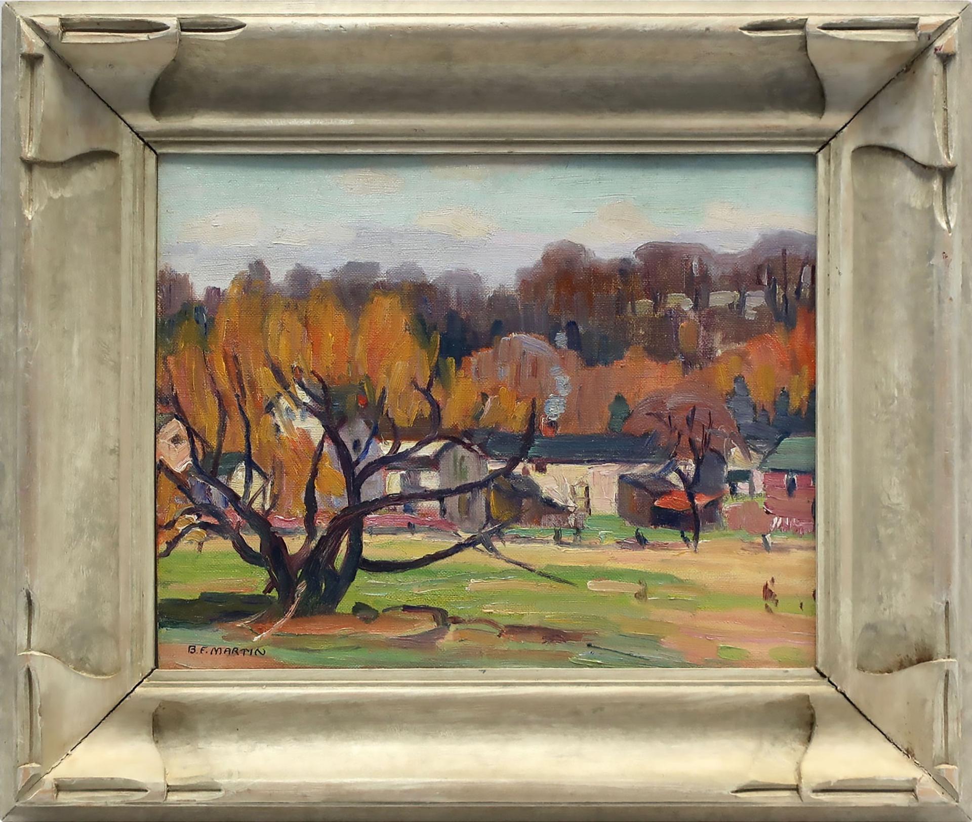 Bernice Fenwick Martin (1902-1999) - Untitled (Autumn Village Study)