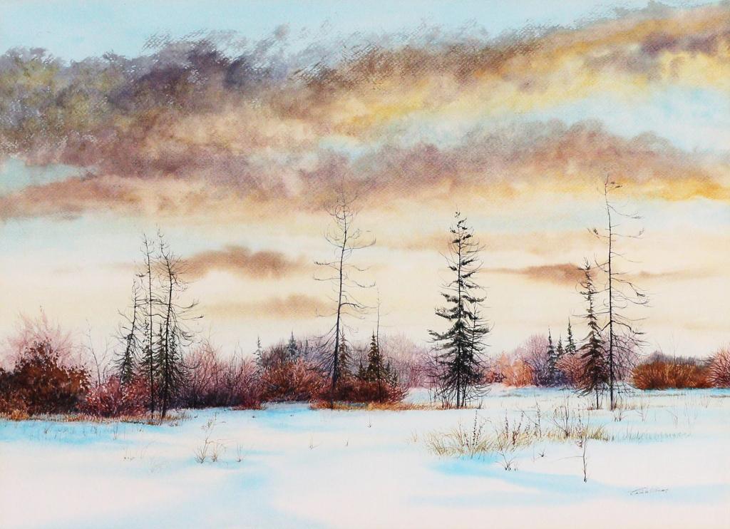 Colin E. Williams (1935) - Winter Landscape