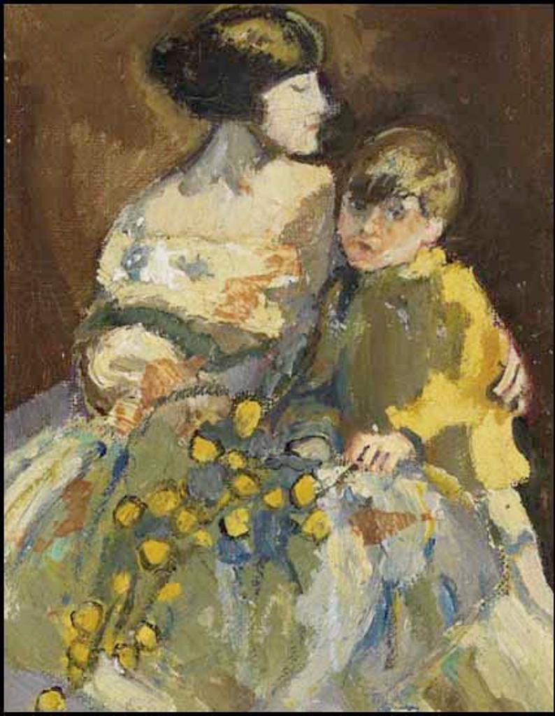 Jean Paul Lemieux (1904-1990) - Portrait of the Artist and his Sister