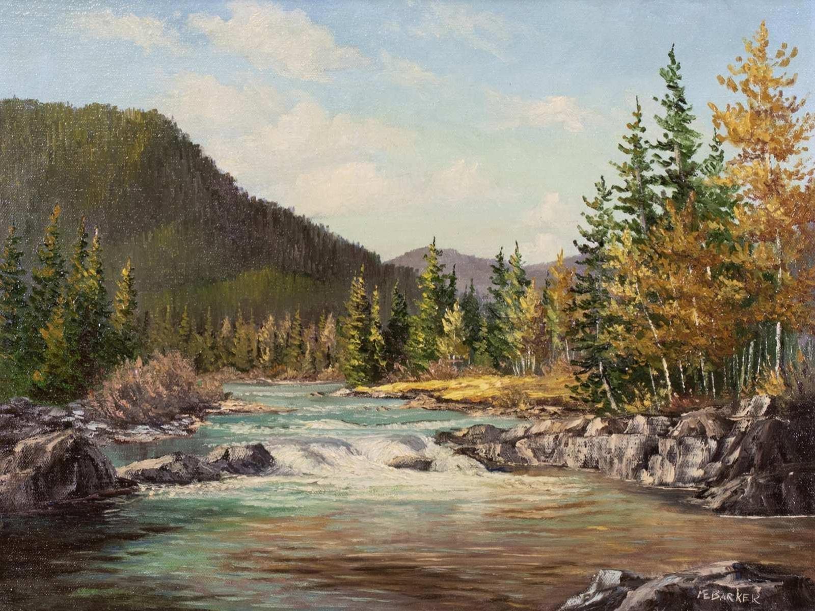 Marion E. Barker (1936-2016) - Mountain Rapids