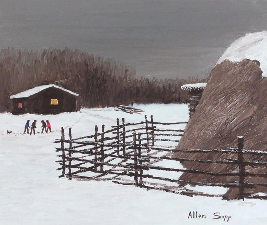 Allen Fredrick Sapp (1929-2015) - Nice Night To Play Outside; 2003