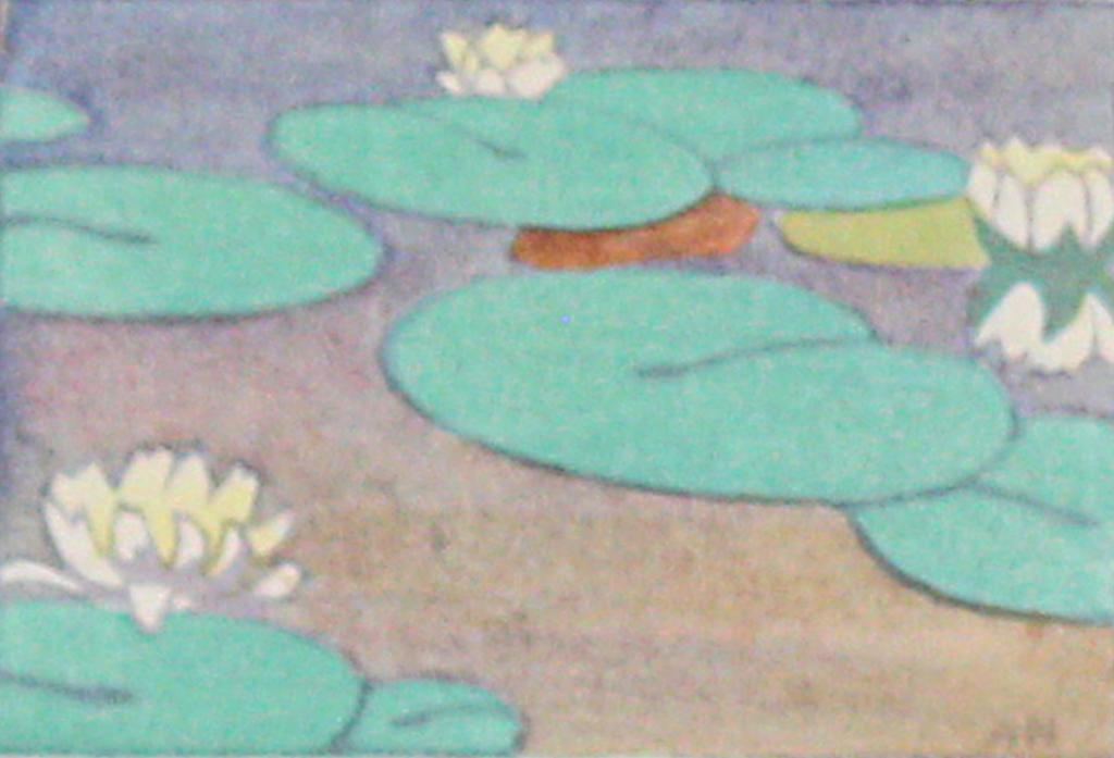 Alison Houston Lockerbie Newton (1890-1967) - Water Lilies