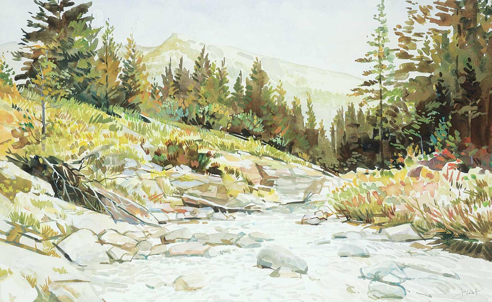 Jim Vest (1939) - Cameron Creek, Waterton National Park