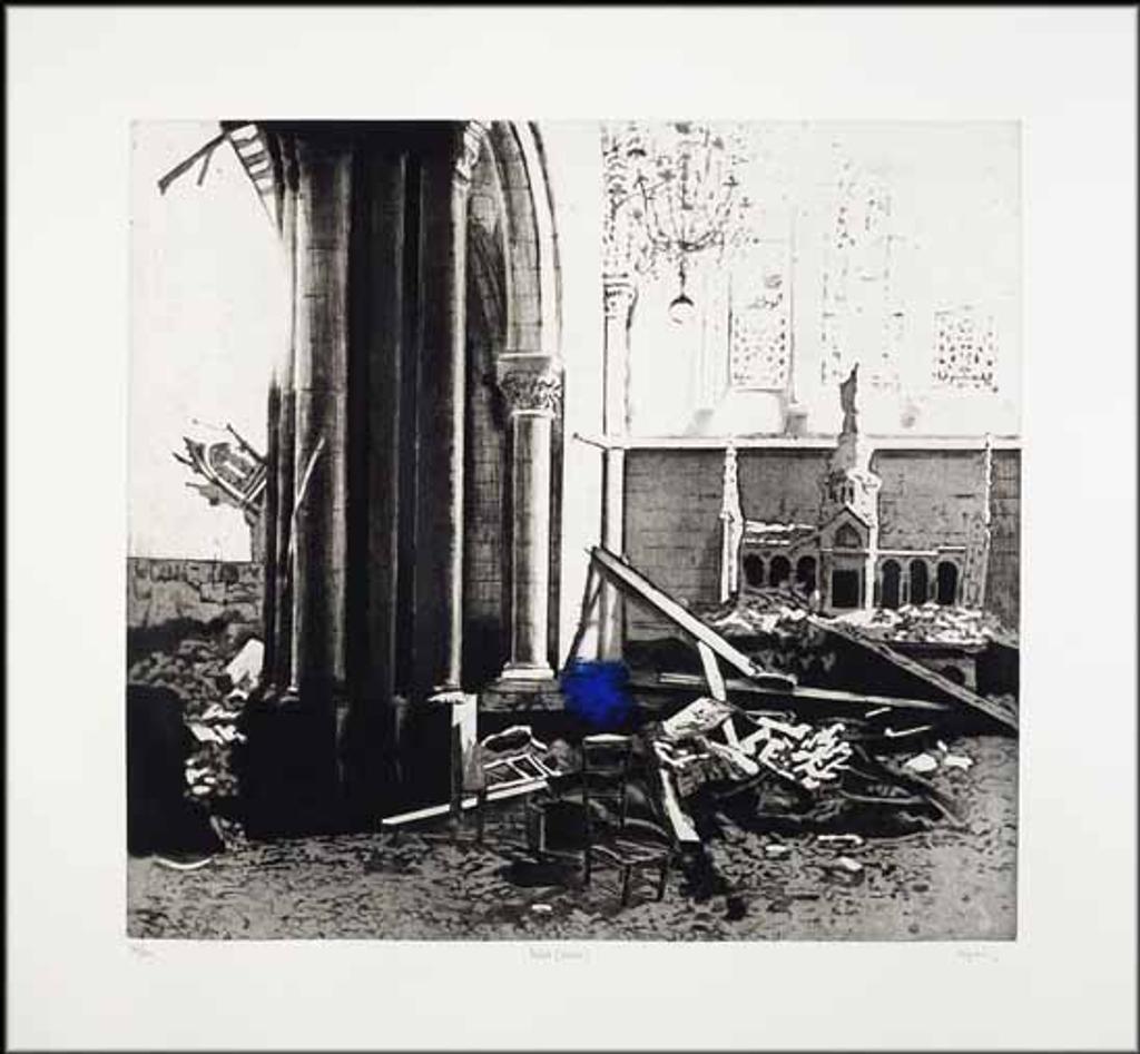 Marc Séguin (1970) - Ruine (bleue)