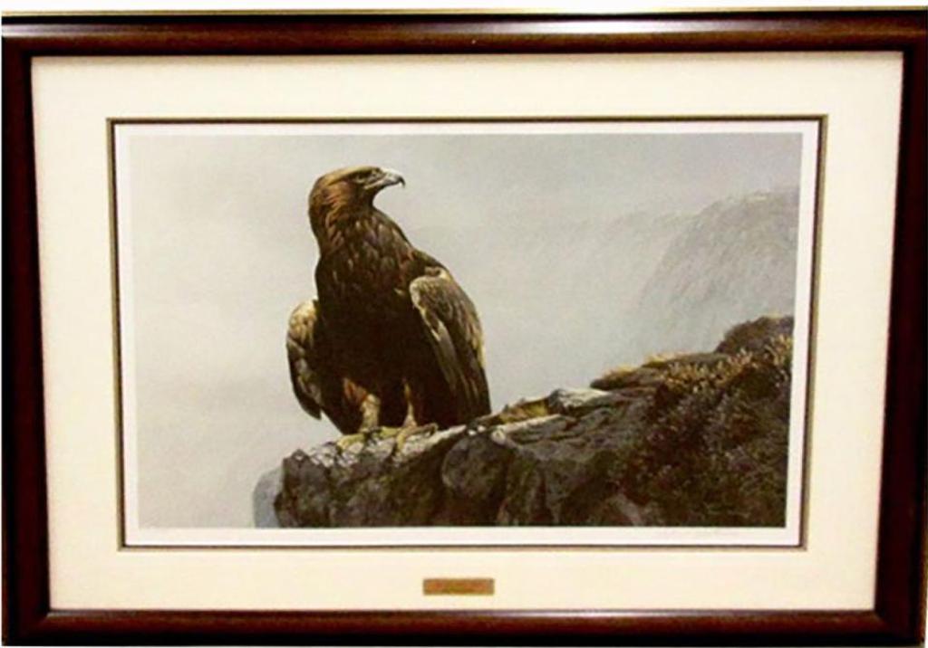 Robert Mclellan Bateman (1930-1922) - In The Highlands - Golden Eagle