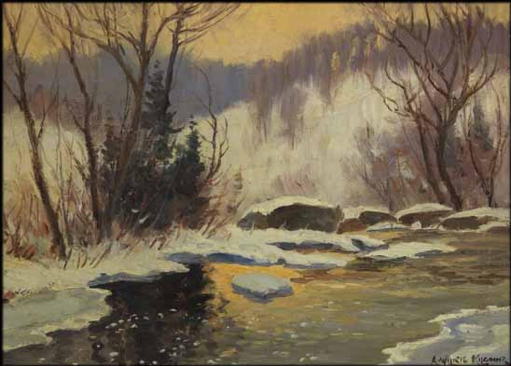 Andrew Wilkie Kilgour (1860-1930) - Creek in Winter