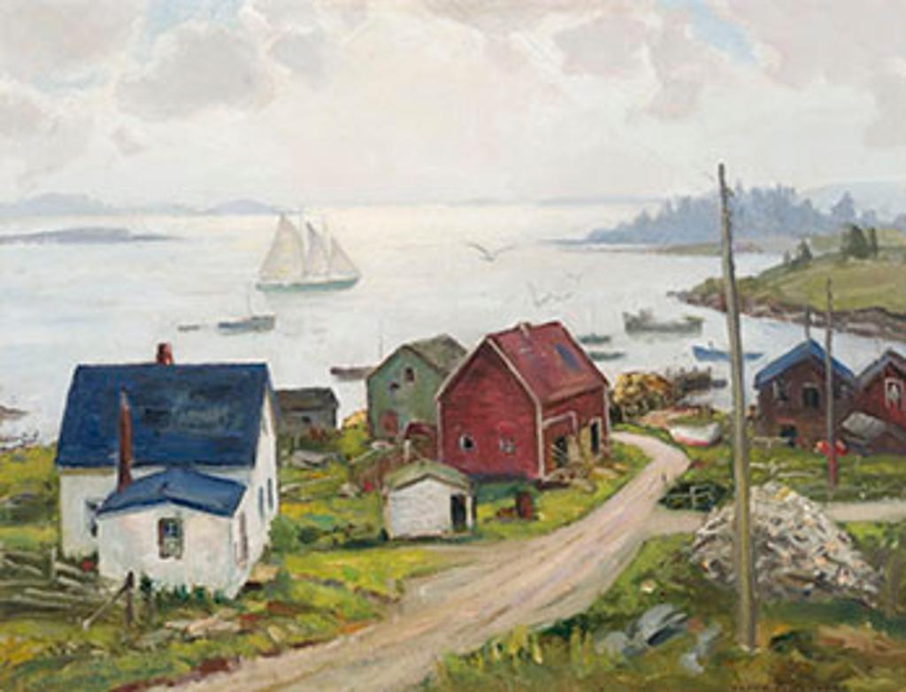Frank Shirley Panabaker (1904-1992) - Harbour Village, Nova Scotia
