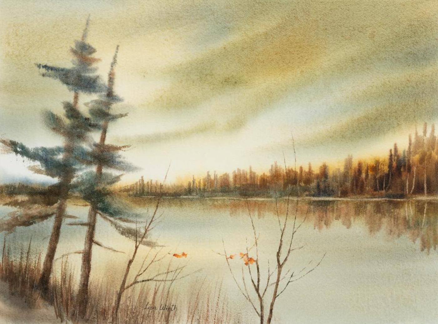 Lisa Wirth (1923-2017) - Lake Scene