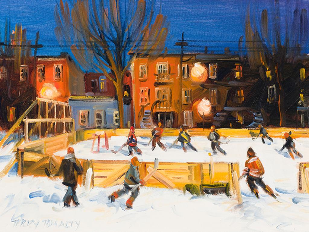 Terry Tomalty (1935) - Rink de Gaspé St.