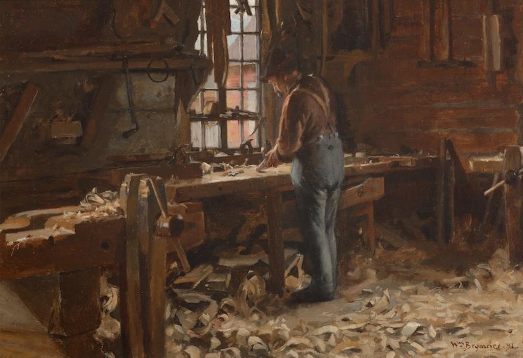 William Brymner (1855-1925) - The Carpenter’s Shop