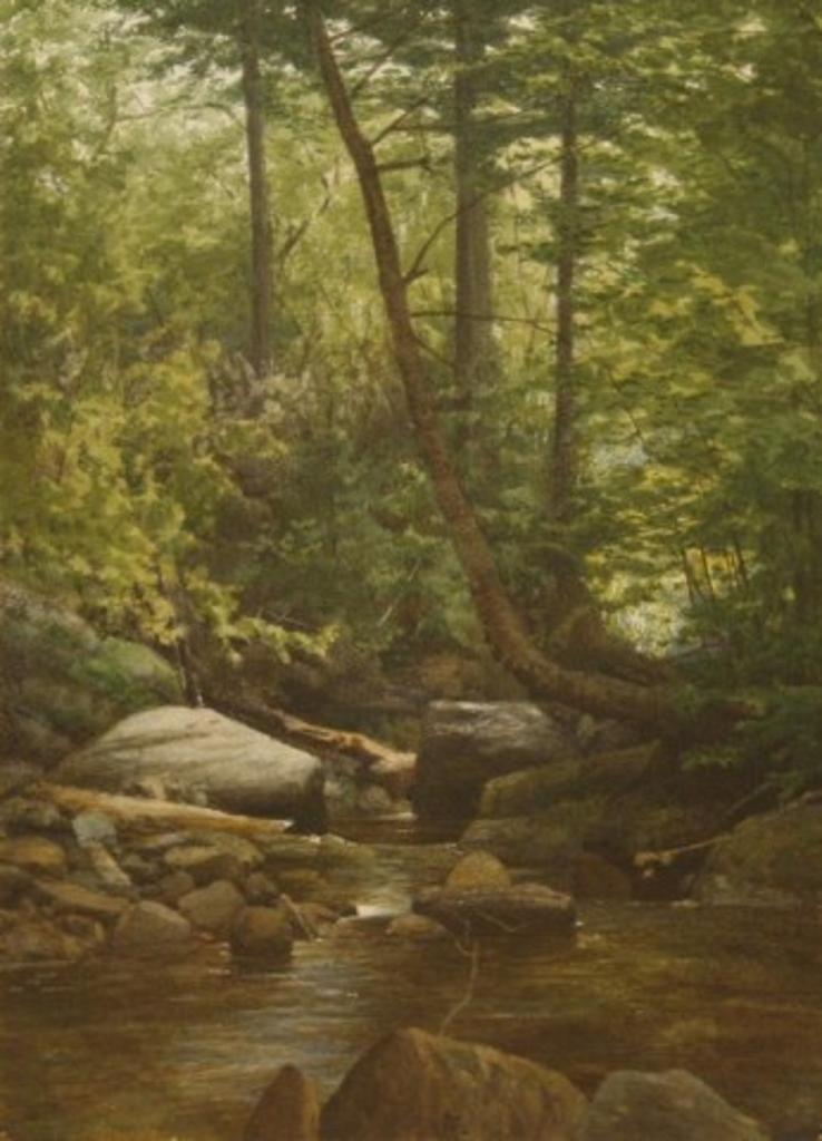 Aaron Allan Edson (1846-1888) - Forest Stream